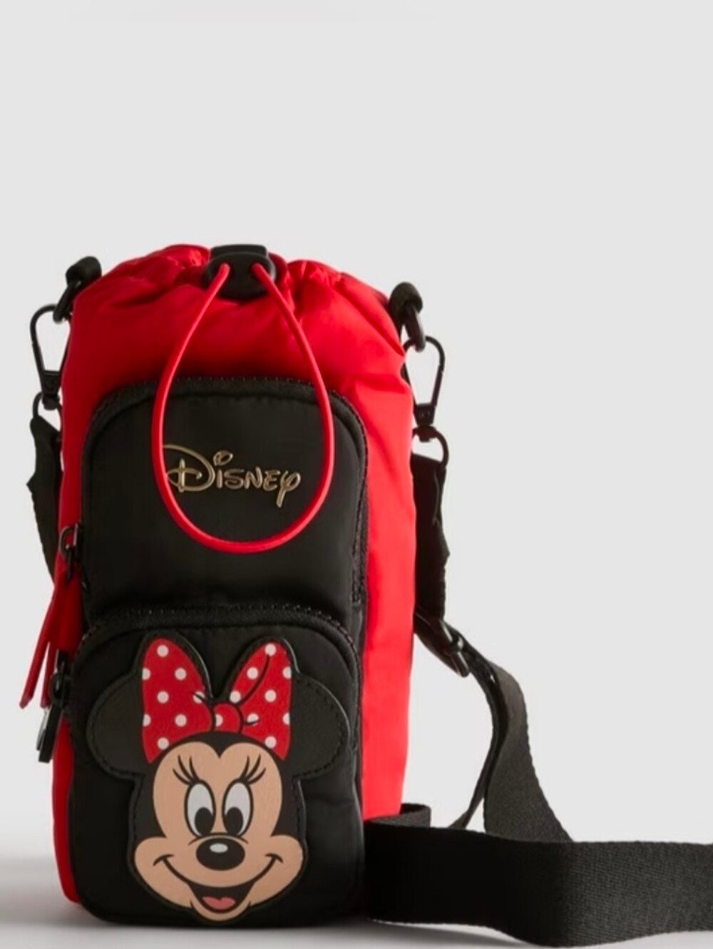 Disney Minnie Mouse Red Black Crossbody Bag Primark NEW
